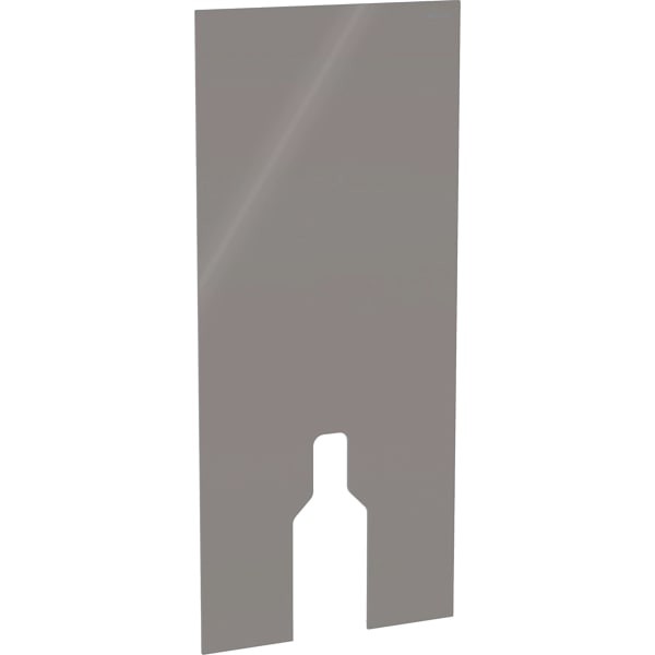 Geberit Frontverkleidung zu Monolith Sanitär- modul für Stand-WC 114cm Glas umbra, 242667SQ1 242667SQ1