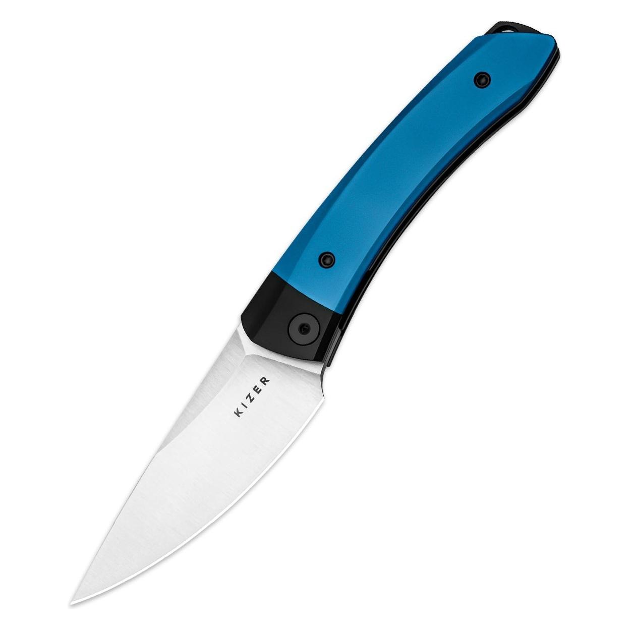 Kizer Knife Tomb Nitro-V Steel Aluminum Folding Pocket Knife (Cutter) (V3663C1)