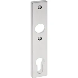 edi Schlosskasten-Kurzschild 1317/7203 Innenschild Alu.F1/naturf - 1317/7203/01