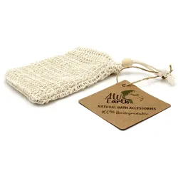 Nature Soap Bag - Washed Jute