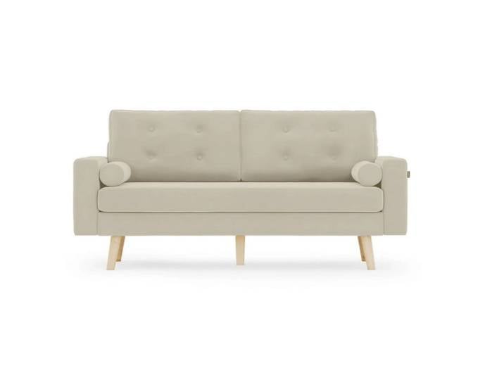 Beige 3-Sitzer Sofa MANDI