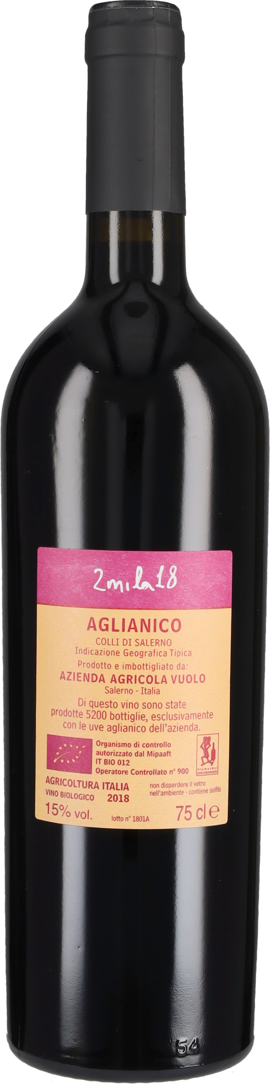 Vuolo Mila Aglianico Mila Vuolo 2018