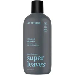 Attitude, Duschmittel, Herren-Duschgel Super Leaves Eucalyptus & Sage (Duschgel) 415 ml (415 ml)