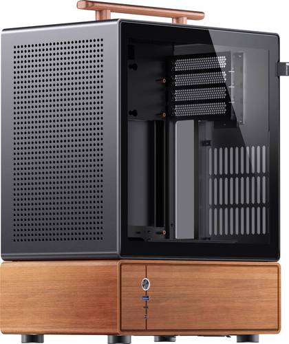 Jonsbo T7 Midi-Tower Gehäuse, PC-Gehäuse, Gaming-Gehäuse Schwarz
