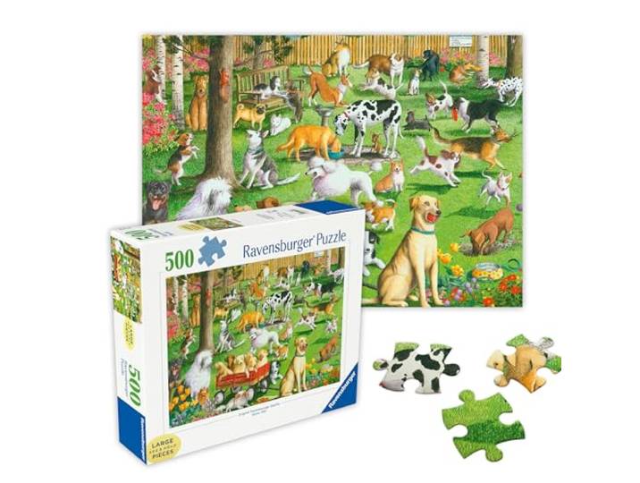Ravensburger 14870 at The Dog Park LGE Form Adult Puzzles