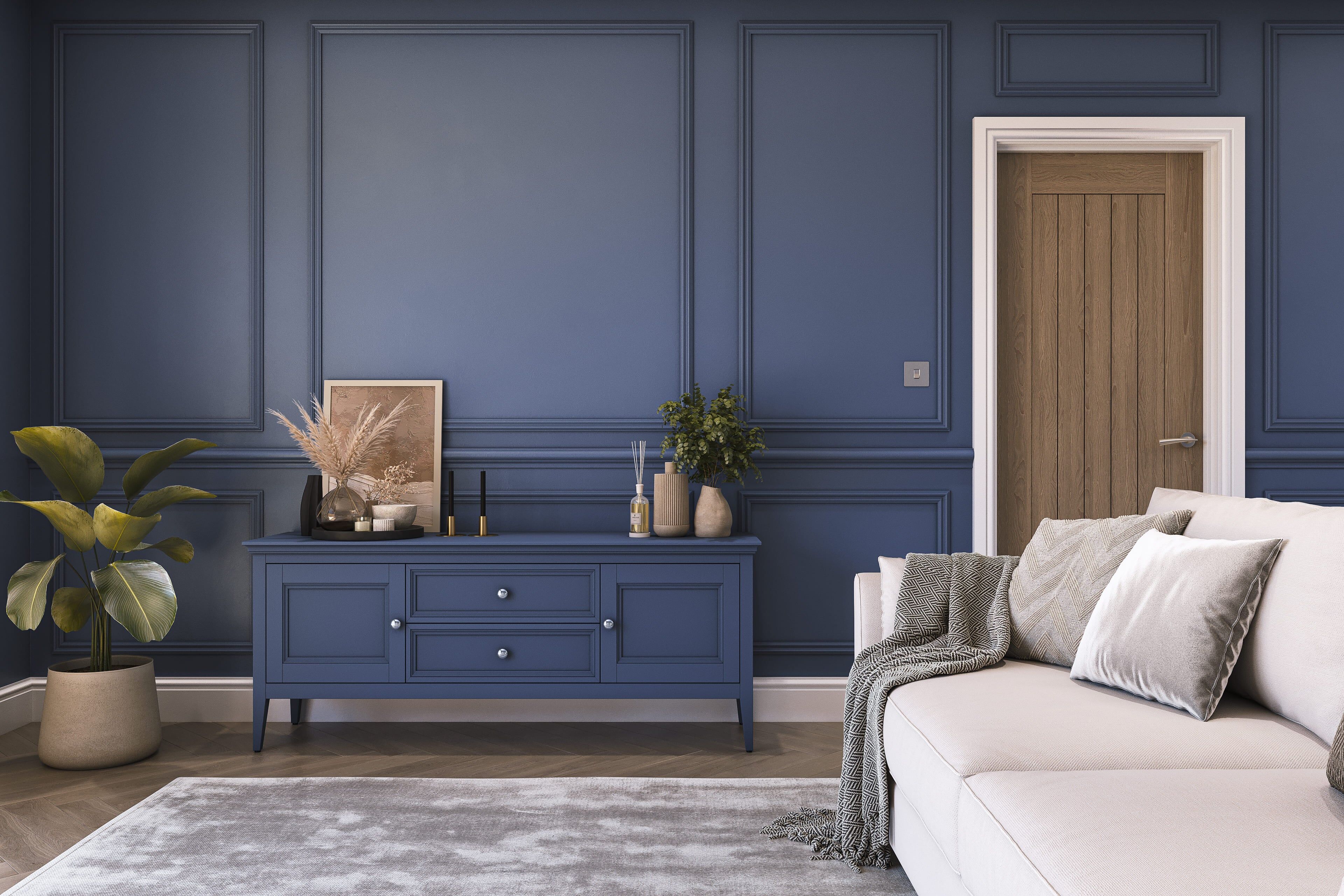 Hemway Peel and Stick Sample - Chalk Paint - Juniper Blue