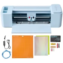 VEVOR Vinylschneidemaschine 30 cm, Schneideplotter / Plottermaschine mit Tastensteuerung, Kompatibel mit Mac / Windows / Android / iOS, Vinylcutter für Bastelarbeiten, Karten & Wohnaccessoires