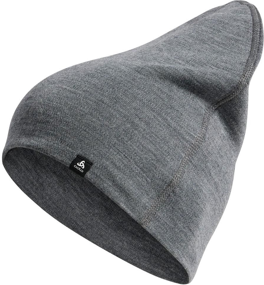 Odlo  - Merino Warm Hat Odlo Steel Grey Melange - Bonnet Nordique