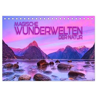 Magische Wunderwelten der Natur (Tischkalender 2026 DIN A5 quer), CALVENDO Monatskalender