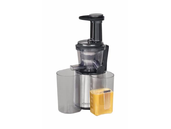 Koenig Slow Juicer Pro – Entsafter/Saftpresse/Zitruspresse – schwarz