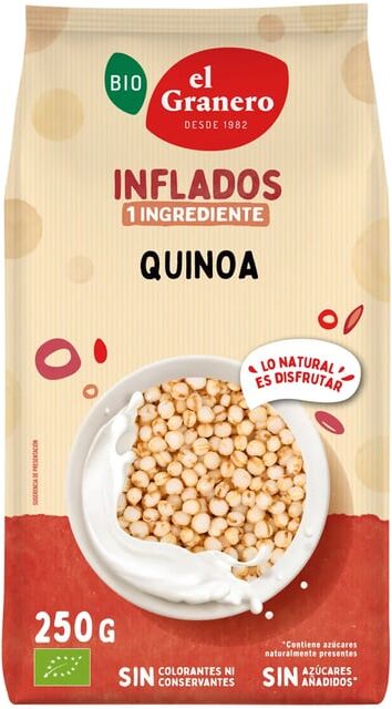 El Granero Integral Quinoa Inflada Bio 250g