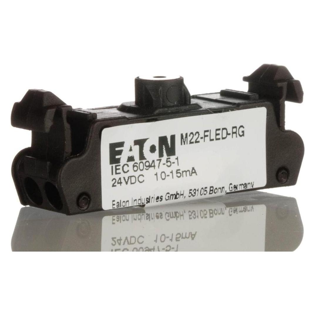 Eaton Flat Rear LED block, red and green 24VDC (M22-FLED-RG)