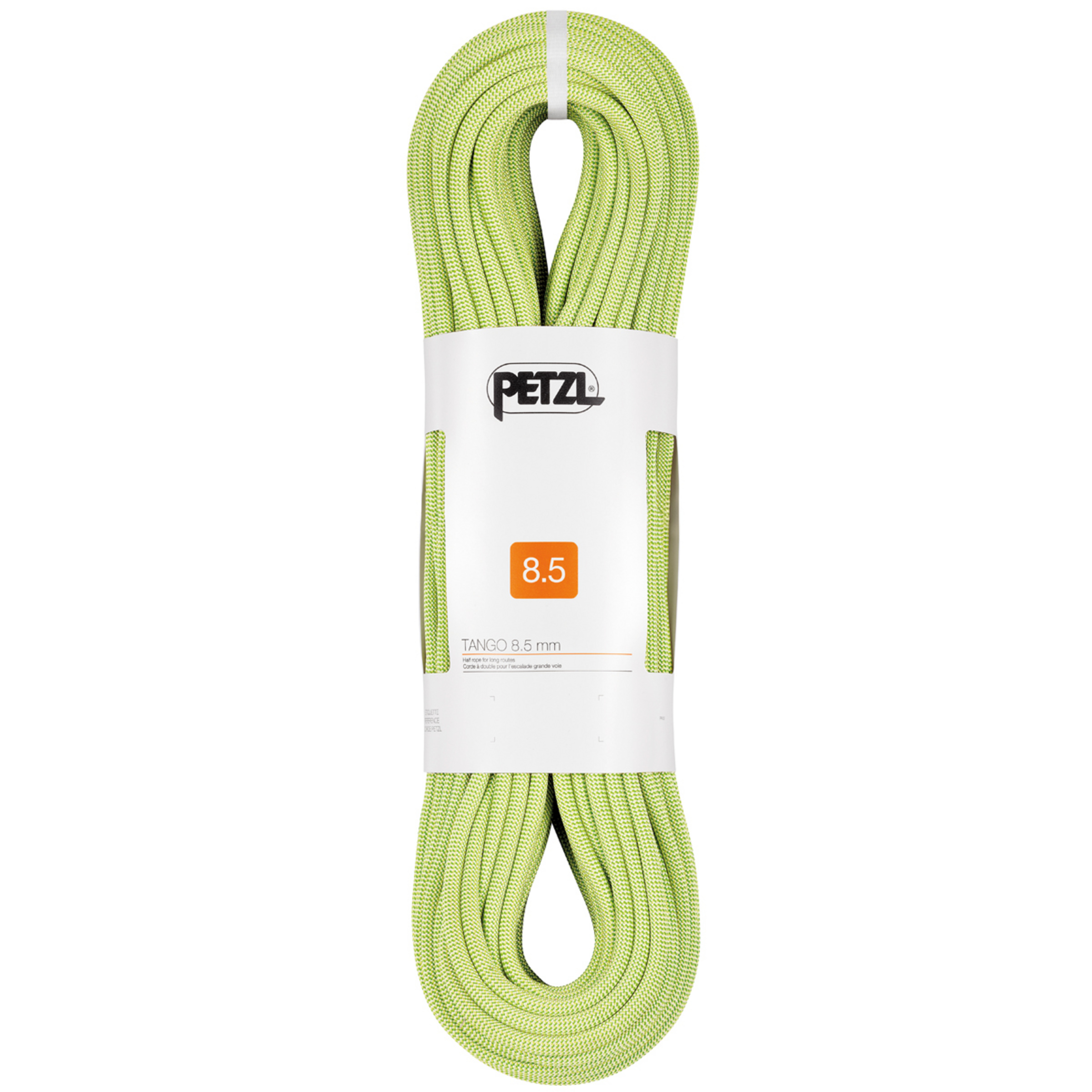 Petzl Tango 8.5 Halbseil Kletterseile weiss Größe 60M Alpinklettern