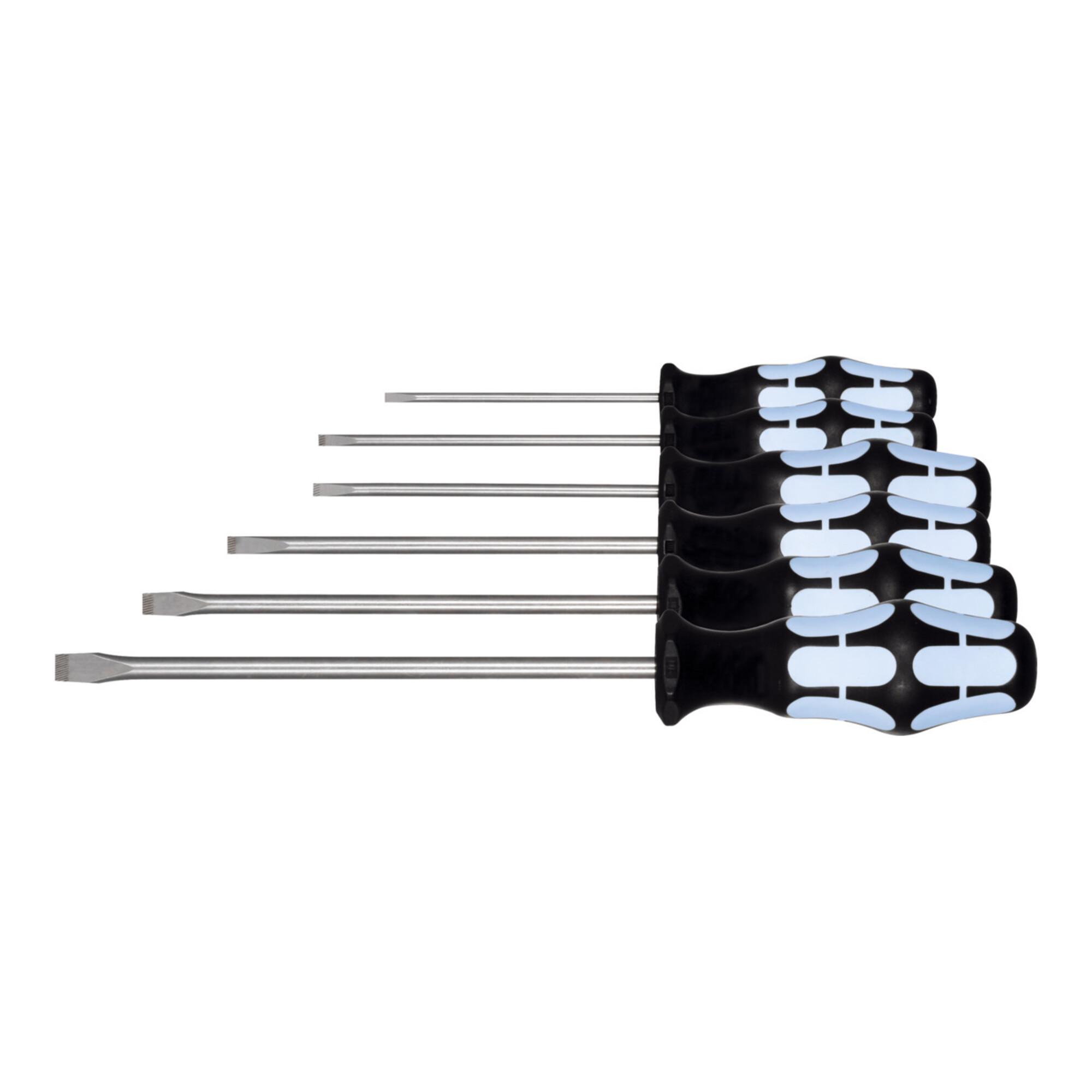 Wera Norm-Schraubendreher-Satz "Stainless", mit Kraftform-Heft, 6-teilig (05259242001)