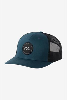O'Neill s Logo Trucker Hat in Dark Slate, Twill