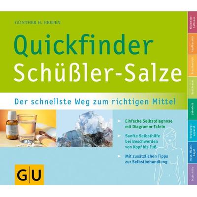 Schüßler-Salze, Quickfinder, Taschenbuch von Günther H. Heepen, Gräfe und Unzer Verlag GmbH