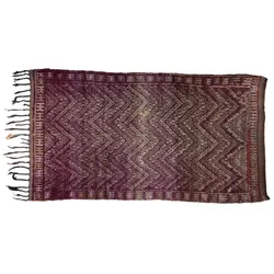 Tuaroc Beni Ourain Teppich Purple Legend Unikat 173 x 316 cm