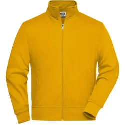 Sweatjacke "JN836" - L - gold-yellow