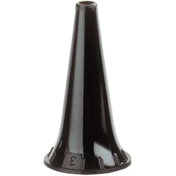 Dauergebrauchs-Tip Ø 3 mm schwarz für Otoskope