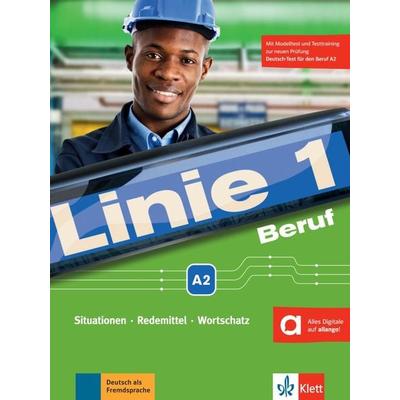Linie 1 Beruf A2. Kurs- und Übungsbuch mit Audios, Taschenbuch von Regine Grosser,Susan Kaufmann,Silvia Miglio, Klett Sprachen GmbH, 978-3-12-607217-5