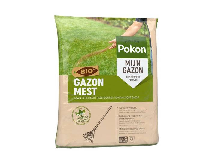 Pokon Bio gazonmest voor 75 m2