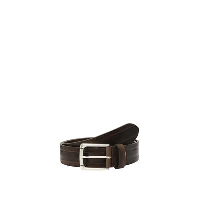 Ledergürtel LLOYD MEN’S BELTS "Lloyd Belts Herrengürtel 0262", Herren, Gr. 110, braun (schlamm), Leder, Gürtel Ledergürtel