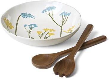 Lenox Wildflowers Salad Bowl with Severs Set