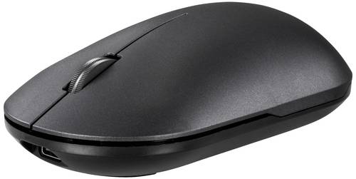 Renkforce RF-WM-200 Maus Kabellos, Bluetooth Optisch Schwarz 3 Tasten 800 dpi, 1200 dpi, 1600 dpi, 2400 dpi, 4000 dpi