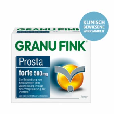 Perrigo Deutschland GmbH GRANU FINK Prosta forte 500 mg Hartkapseln 40 st 10011915