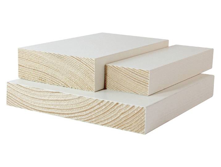 Rechteckleiste 20x30 mm 1 m weiss