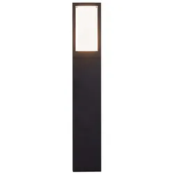 Stehlampe Außenleuchte Pollerleuchte Sockellampe GU10 Aluminium schwarz H 45 cm