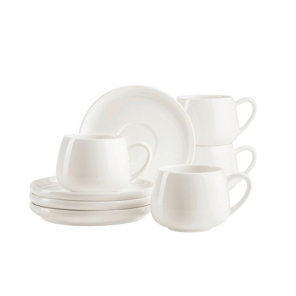 Mäser Kaffeetassenset , 8-teilig , 260 ml , Geschirr, Tassen, Kaffeetassen-Set