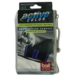 BORT ActiveColor Daumen Hand Band.S schwarz