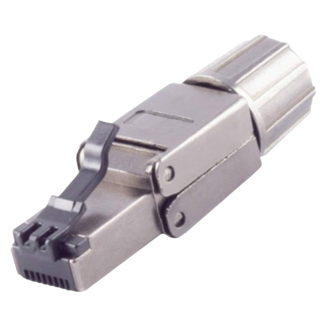 BKL Electronic RJ-45 Stecker, werkzeuglos, quick, STP, Cat. 6A (10121220)