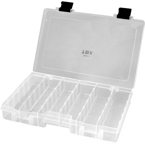Boîte Delphin TBX One 273-6P Clip 273x176x45mm Beige, Black, Gray 273x176x45mm