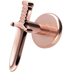 Titan Labret mit Push Fit SCHWERT