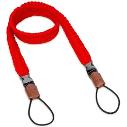 C-Rope Kameragurt Traveler aus Paracord 140cm Bright Red retail (Schultergurt), Kameragurt, Rot