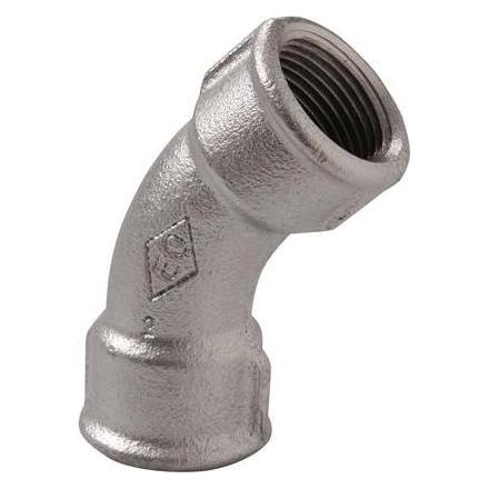 Zevercsslr VINKEL SORT MF/MF 45GR 3/4 (Winkelverbindung) (4101004)