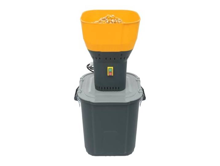 Getreidemühle Elektrisch Futter, 45L Elektrischer Maismühle Trockene mit 5 Siebe, Schrotmühle Grain Mill Kornmühle Futtermühle für Getreide Mais Getreide Weizen Futtermittel Mühle (45L)