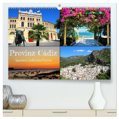 Provinz Cádiz - Spaniens südlichste Provinz (hochwertiger Premium Wandkalender 2027 DIN A2 quer), Kunstdruck in Hochglanz