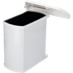 Hailo Einbaumülleimer AS Uno 18, 3418001, für Schränke ab 45cm, Kunststoff, 18 Liter