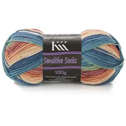 KKK Sockenwolle Sensitive Socks Color "Pastell" – für Wollallergiker