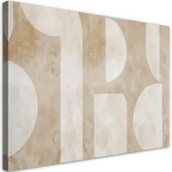 LEINWANDBILD Helle Retro Abstraktion 100x70cm