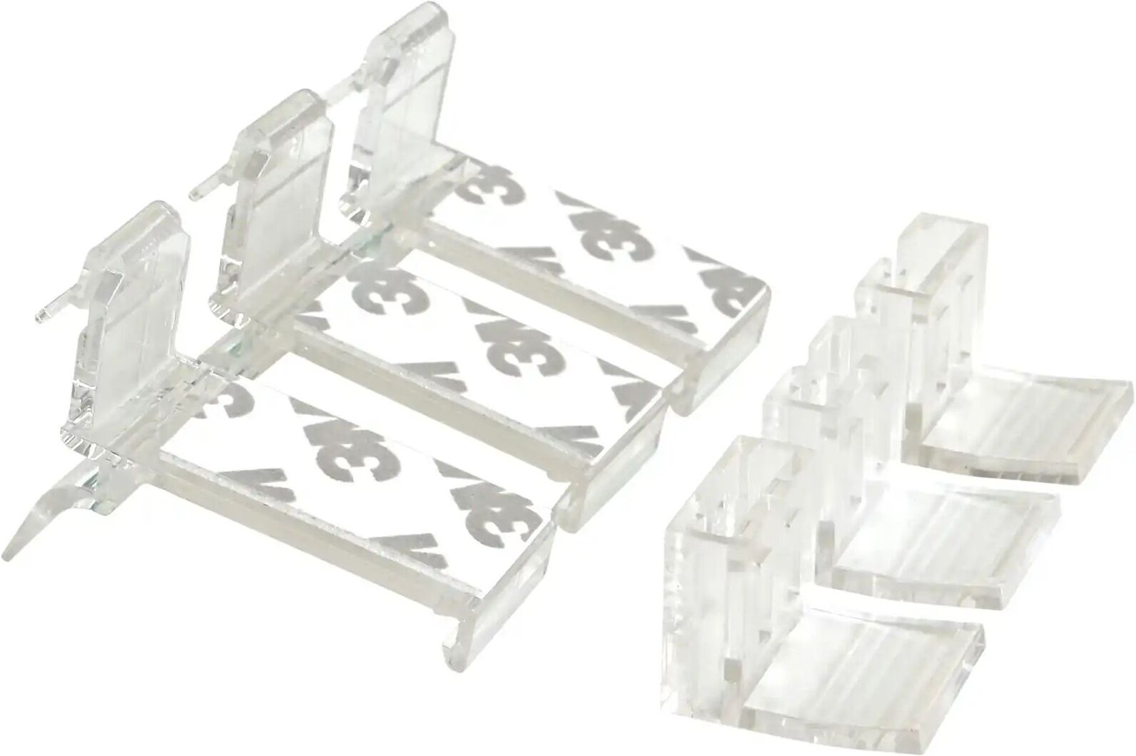 como Zubehör für Day- & Night-Rollos  Easy Fix ¦ transparent/klar ¦ Kunststoff