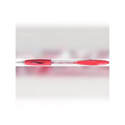 BiC Kugelschreiber Atlantis, rot gummierte Griffzone