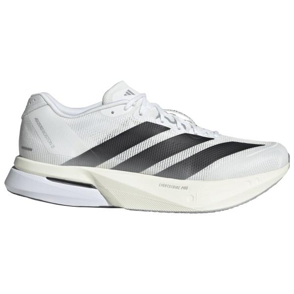 adidas - Adizero Boston 13 - Runningschuhe UK 9,5 | EU 44 weiß/grau