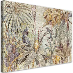 WANDBILD mosaik dschungel