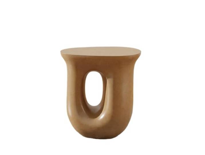ksjdieunf Couchtisch Nachttisch Schlafzimmer Wohnzimmer Sofa Zement Kleiner Couchtisch Einfach Tische for Wohnzimmer(B)