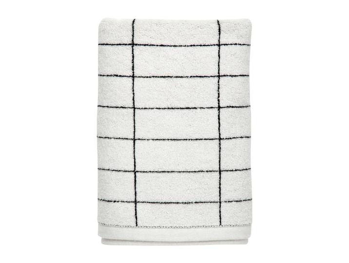 Mette Ditmer Serviette d invité Tile Stone 38x60 cm, lot de 2 Black-Off-white'