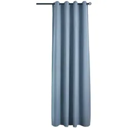 VORHANG MÜNCHEN DARK HxB 225x145 cm Blau